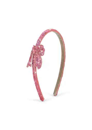 Opaska do włosów SEQUIN BOW Konges Sloejd - RAPTURE ROSE